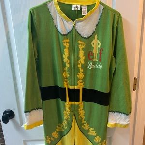 Buddy the Elf One Piece Pajamas-Medium